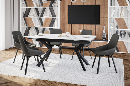 Стол RIO 160 (RIO 160 ONIX CER) Стол RIO 160